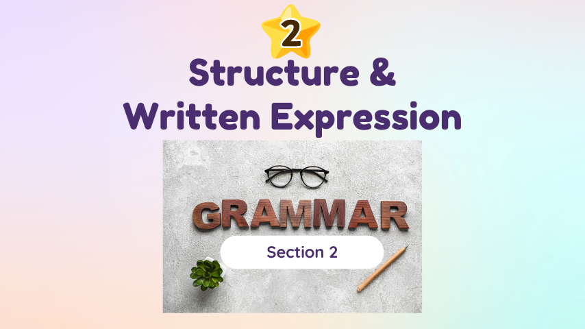 Latihan Soal Structure & Written Expression Online